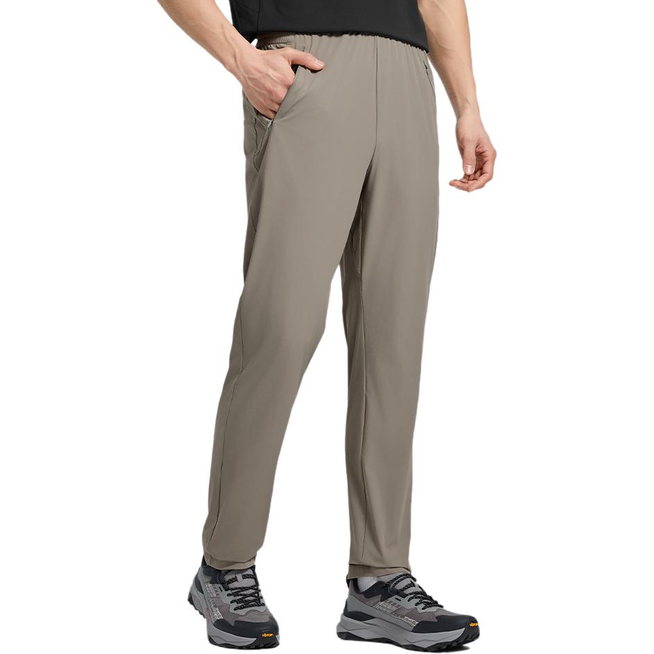 Under Armour SS25 Hiking Series Fashion Simple Windproof Water-Repellent Breathable Straight-Leg Knitted Sports Pants Men Bottoms 15213257-0122