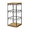Earring Display Stand with 48 Hooks Earring Display Holder for Vendors 360 Degree All-Round Display Necklaces Bracelets Earring