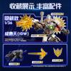 BLOKEES Transformers SHINING VERSION V04 LED Lights IDW MEGATRON OPTIMUS PRIME SG STARSCREAM SHOCKWAVE Action Figure Assembly