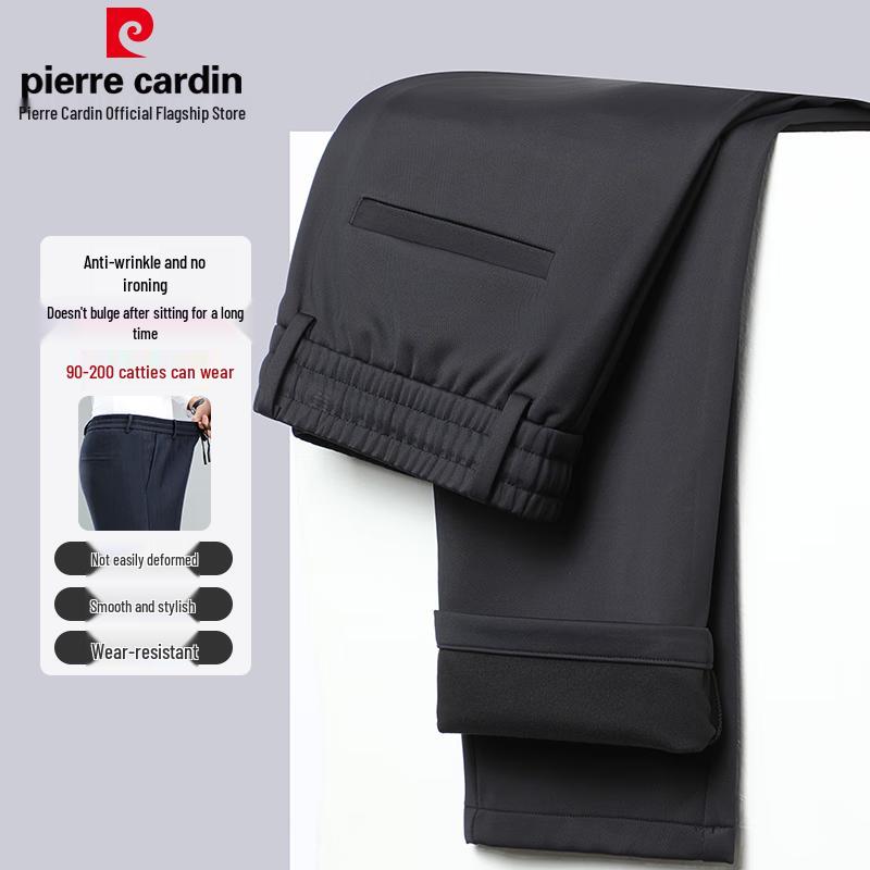 

Pierre Cardin Men s Plush Lined Straight Leg Casual Pants 4XL