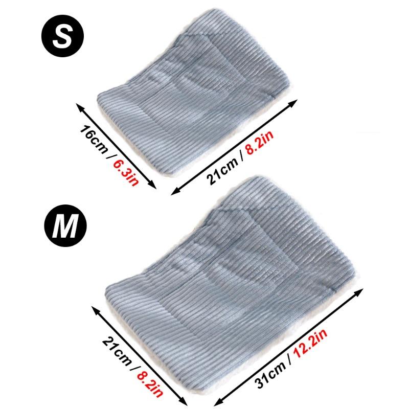 Hamster Bed House Winter Warm Squirrel Hedgehog Rabbit Bed Mat House Nest Hamster Accessories Small Pet Bed Mat