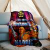 Personalized Custom Name Blanket - He-Man and the Masters of the Universe Print Design,Blanket for Sofa,Bed,Travel,Camping - Soft and Warm, Great Gift