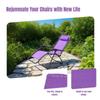 Folding Chair Replacement Fabric Breathable Recliner Mesh Cloth for Outdoor Patio Lounger Garden Chair Accessories