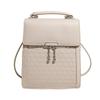 2025 Summer New Fashionable Versatile Simple Shoulder Crossbody Hong Kong Style Retro High-end Texture Commuter Backpack