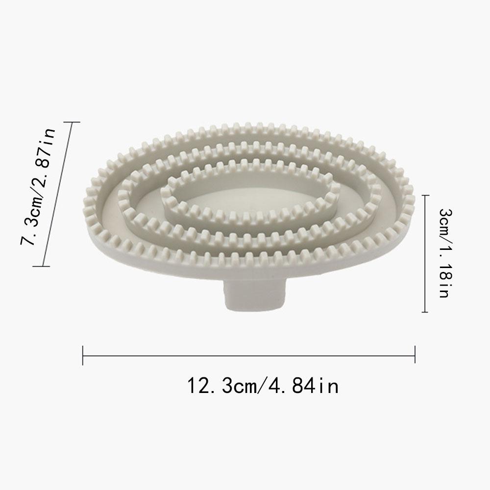 Pet Hair Brush for Cats and Dogs, Grooming Tool for Hair Combing, Deep - clean Stains in Fur, Essential Pet Supplies