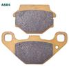 Motorcycle Front Rear Brake Pads for Kawasaki KLE250 ZR250 ZZR250 EX250 H1-H13 GPZ500 EX 500 D1-D7 KLE500 KL650 KLE 250 500