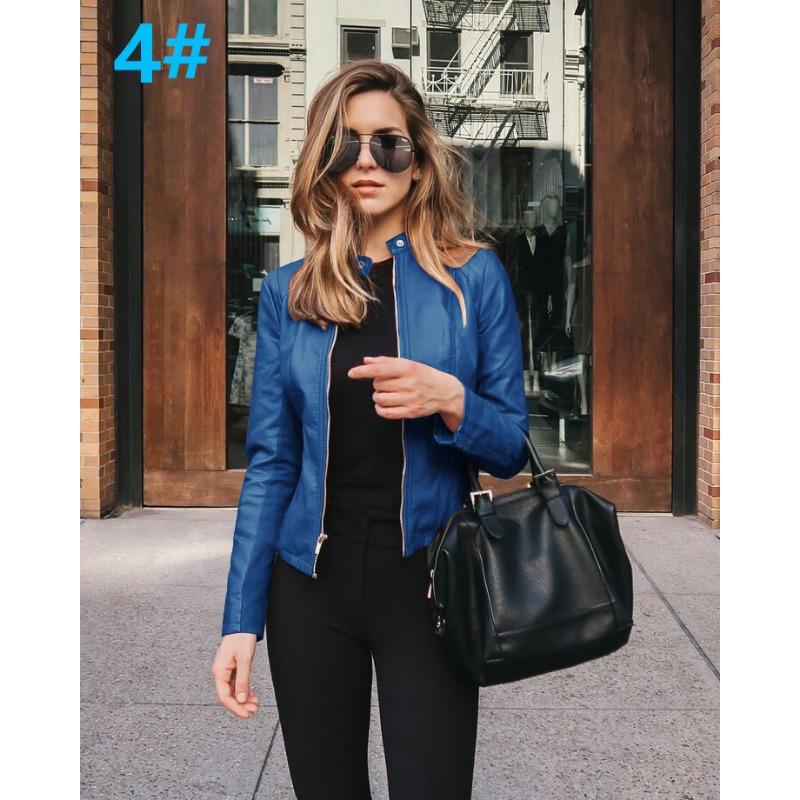 Autumn and winter fashion leather suit jacket women, urban beauty high-end temperament long-sleeved ladies jacket jacket MJ0087