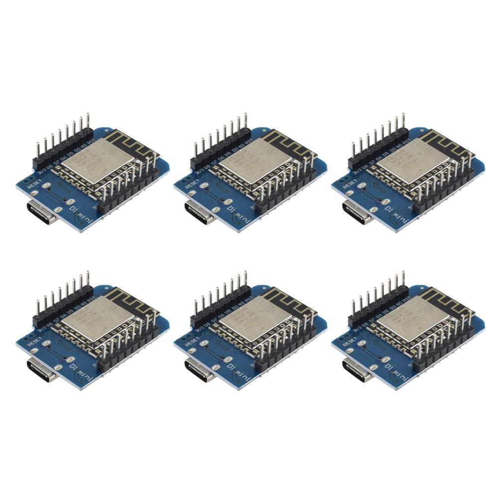 10-1PCS ESP8266 ESP-12F D1 Mini WIFI Development Board NodeMCU Lua Type-C D1 Mini Nodemcu Lua IOT Board for Arduino