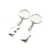 Stainless Steel Couple Keychain Engraved House Keyring Fashion Lovers Keyring  New Home Owners
