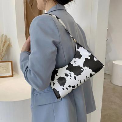 Mode Zebra Leopard Print Frauen Handtasche PU Leder Unterarm Schulter Taschen Weibliche Täglichen Totes Geldbörse