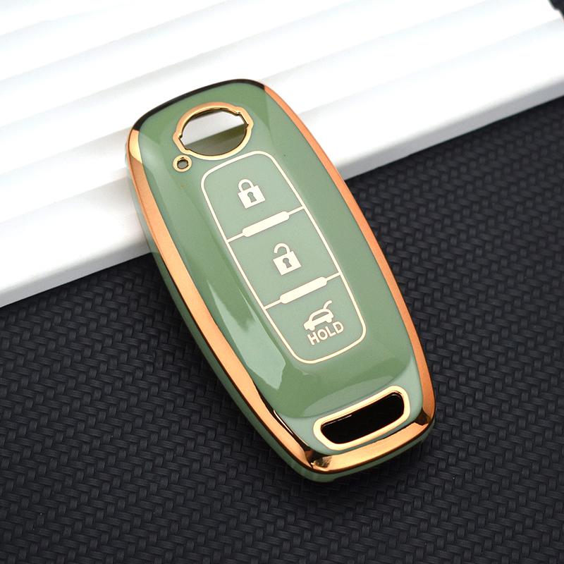 3 4 Buttons Tpu Remote Key Case Cover Shell Fob Holder Keychain For Nissan X-Trail T33 Qashqai J12 Teana Altima Ariya