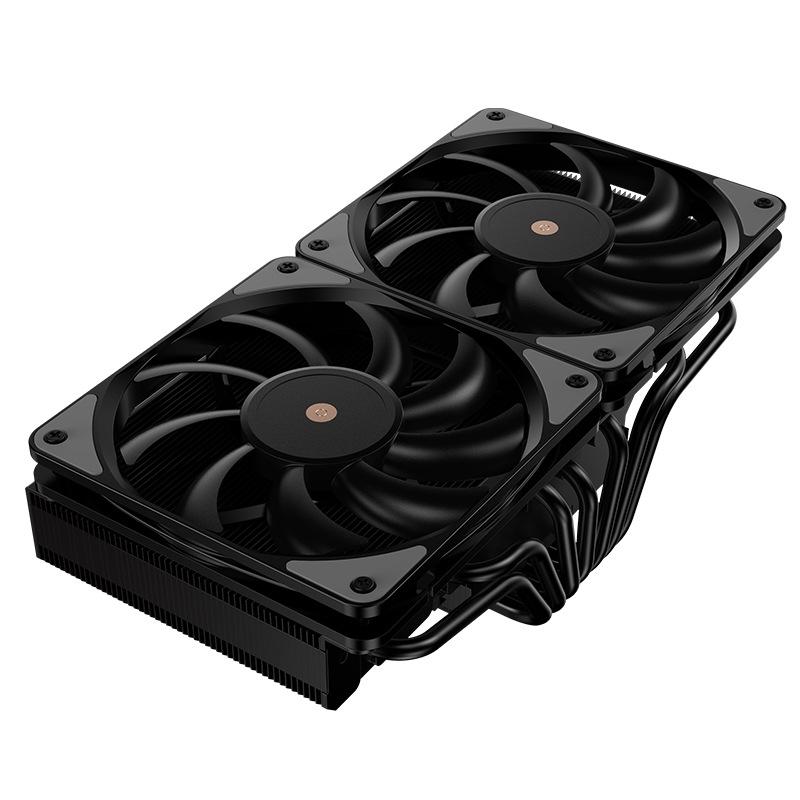 JF13K DIAMOND ARGB CPU Air Cooler 7 Heatpipes Dual PWM Fans 250W TDP for Intel LGA1700 1200 AMD AM4 AM5