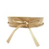Fashion Women Faux Leather Wrap Around Tie Corset Cinch Waist Wide Dress Belt