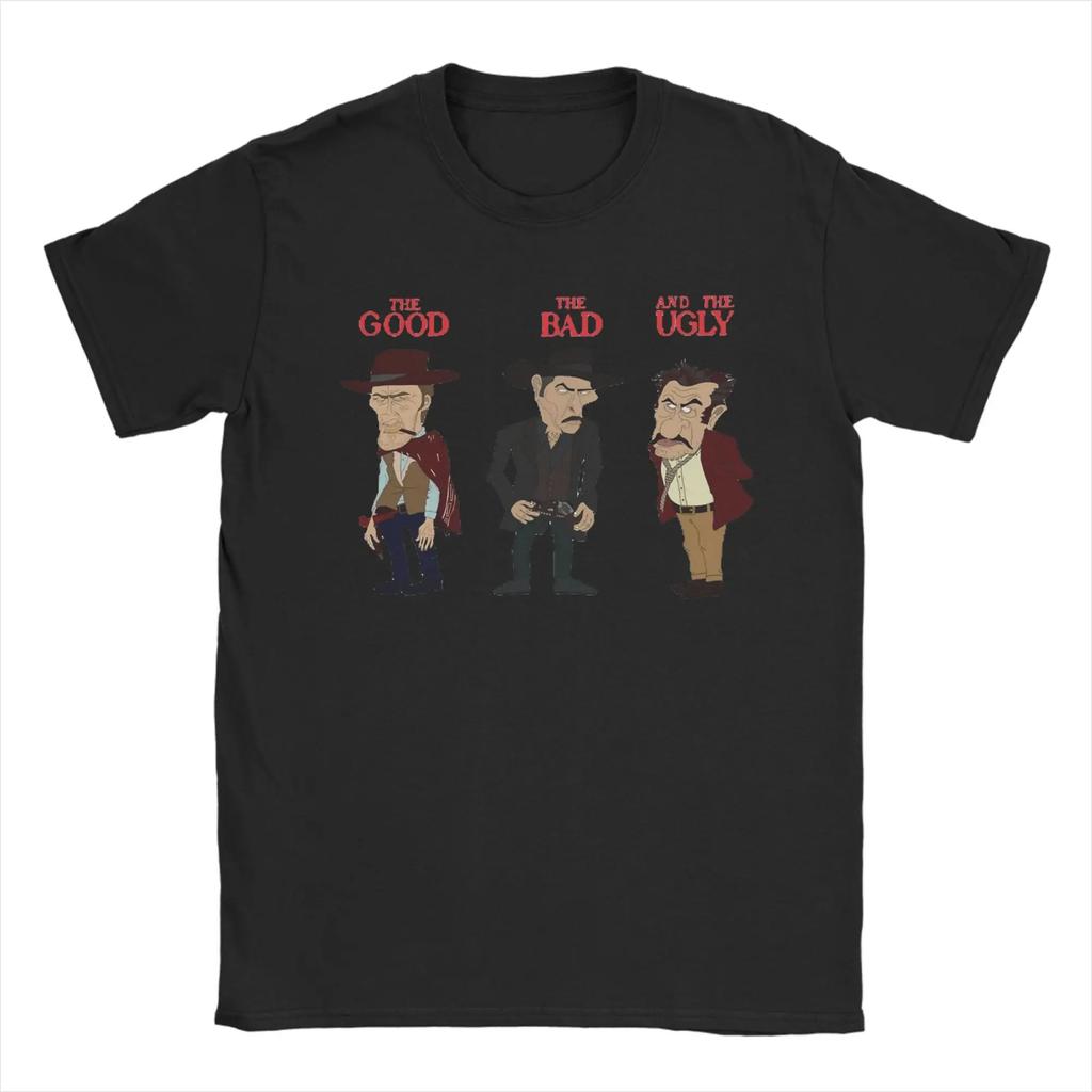 The Good The Bad and The Ugly T Shirt Men Women Cotton Hipster T-Shirt Round Collar Tees Short Sleeve Clothes