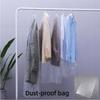 Transparent 10pcs Plastic Clothes Dust Cover Dry Cleaner Bag Storage Convenient