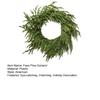 6ft Christmas Norfolk Pine Garland Real Touch Artificial Faux Greenery Pine Garland for Holiday Table Mantle Wall Indoor Outdoor Decor