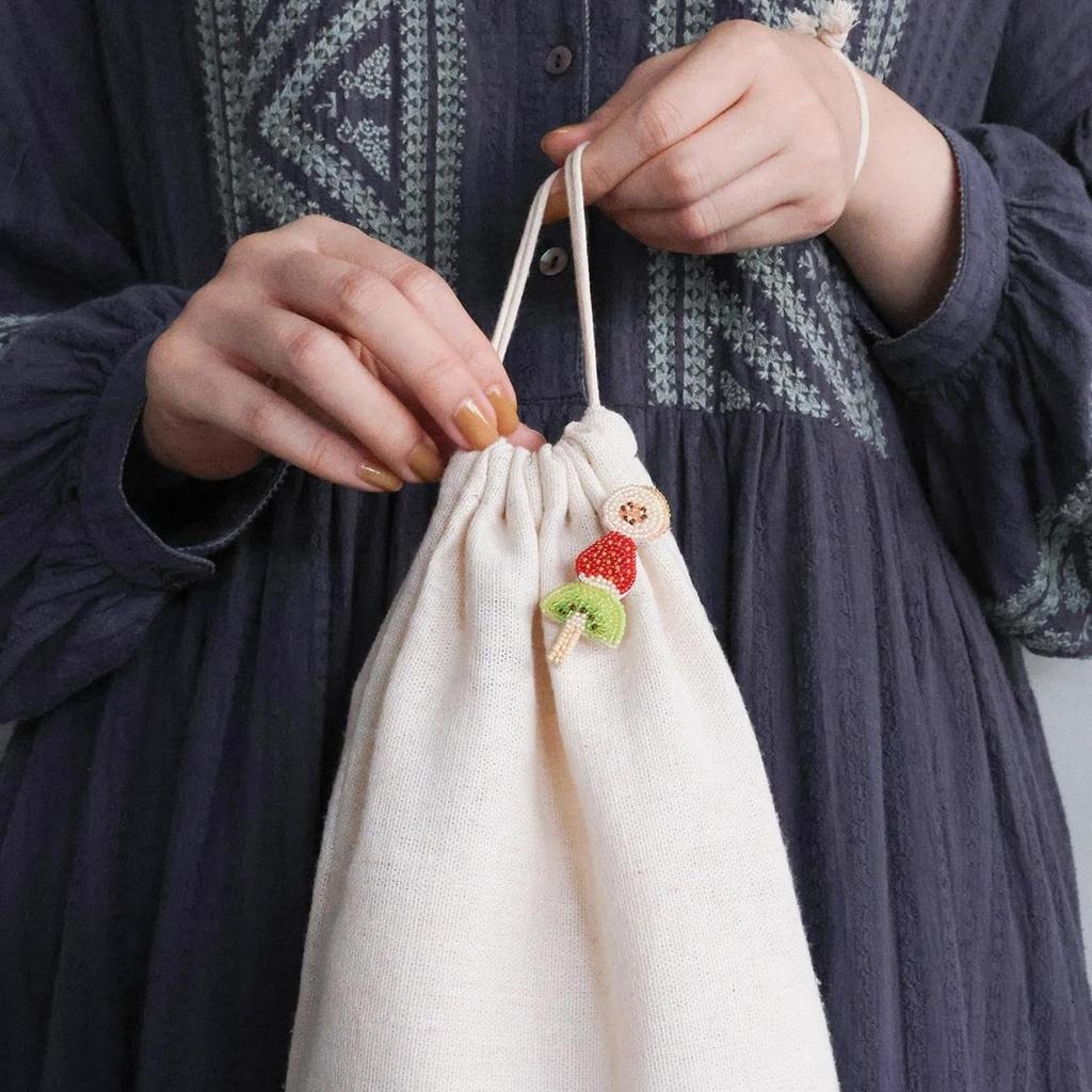 MIYUKI Hungry Brooch Made with Bead Embroidery Bead Kit <Fruit Candy> HCA20-12