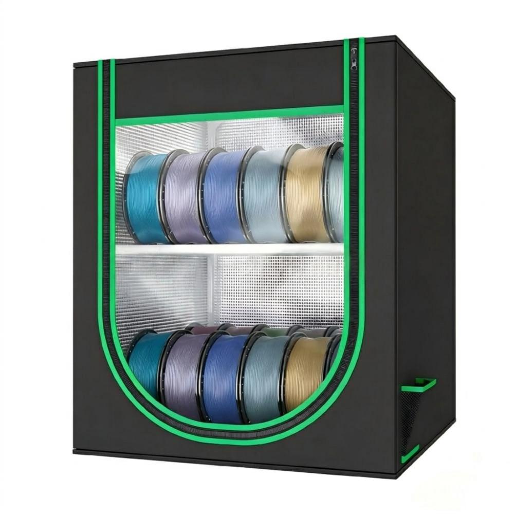 Dual Tier 3D Printer Filament Storage