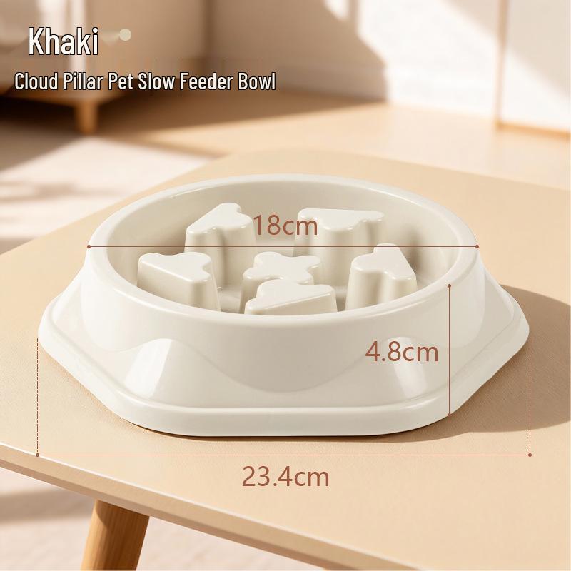 Pet Slow Feeder Anti-Choke Dog Bowl