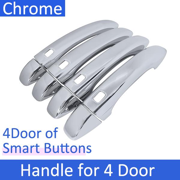 For Renault Megane 4 MK4 IV 2016 2017 2018 2019 2020 Chrome Door Handle Cover Car Styling Accessories Protective Film Stickers