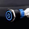 16mm 19mm 22mm Metal Push Button Switch With Fixed PC Power Supply Switches Car Engine Start Stop Backlit LED 3v 5v 6v 12v 24v
