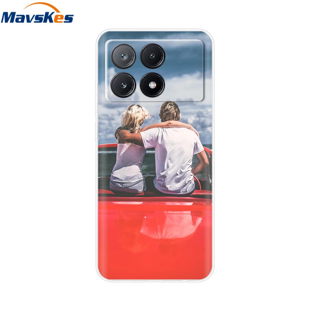 Poco X6 Pro Case Soft Clear Silicone Phone Case For Xiaomi Pocox6 Poco X6  X 6 Pro X6Pro 5G Shockproof Shell Mask Bag Back Cover