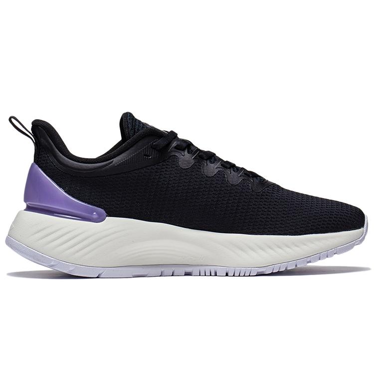 New LiNing YueYing Element Anti Slip Wear Resistant Low Top Running Shoes Women's Black ARHT006-10