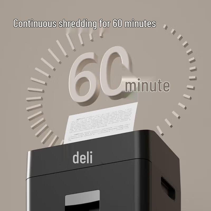 Deli 9927 Paper Shredder CN Plug (adapter Included)