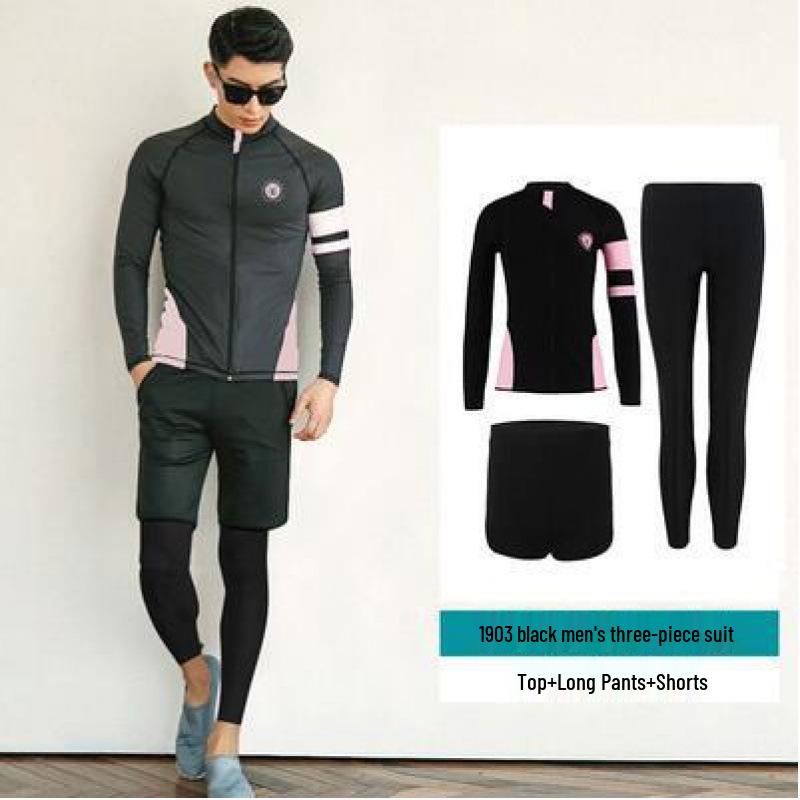 Women's Quick-Dry Two-Piece Snorkeling Wetsuit with Sun Protection and Jellyfish Guard