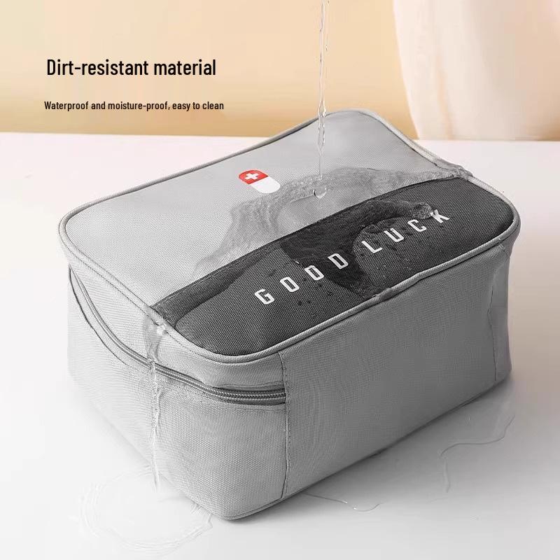 Portable Travel Medical Bag: Large-Capacity First Aid and Medicine Storage