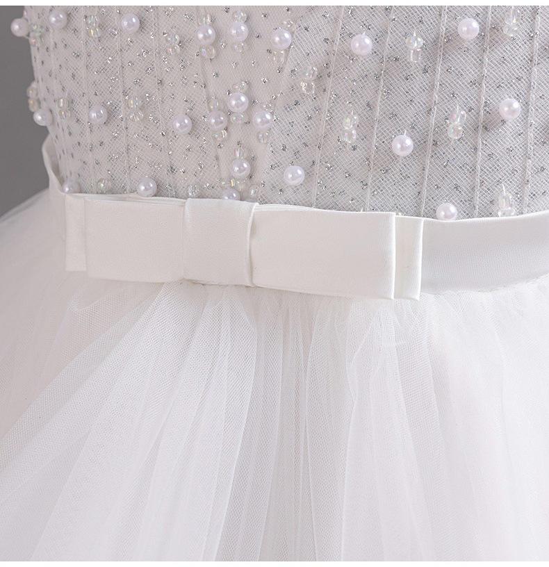 Girls' Summer Birthday Mesh Princess Dress - Formal Puffy Performance Costume