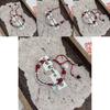 Geometric Alloy Handcrafted Bracelet With Bells Unique New Chinese Design For Women