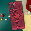 Snake Skin For Realme 15 10 11 12 13 14 Pro Plus C65 C67 C75 C63 C61 C55 C51 C53 C35 GT6 GT7 Pro Case