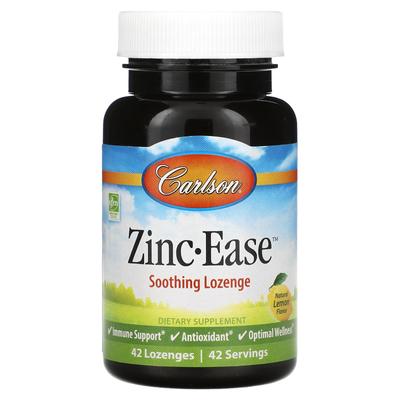 Pastiglie Lenitive allo Zinco, Aroma Naturale di Limone, 42 Compresse