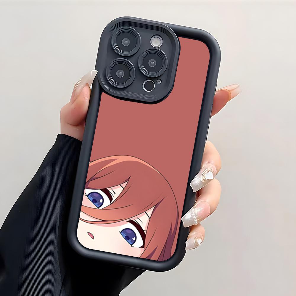 Anime Nakano Miku Phone Case For IPhone 17 Pro Max 15 Pro 16 14 Plus 12 13 Mini 11 Pro Shockproof Cover