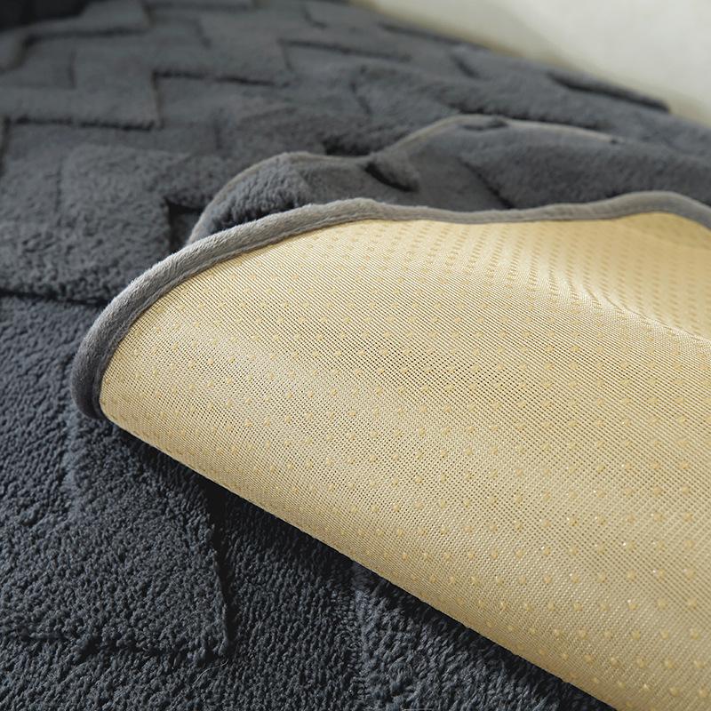 Sofa Cushion Cross-border Anti-slip Dirt-resistant Advanced Sense Cushion Winter Thickened Sofa Cover Cover Back Towel Cover