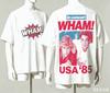 Wham Pro Fan Dárkové Tričko Unisex Unisex Harajuku Oversized Unisex Krátký Rukáv Streetwear Vysoká Kvalita Párů Klasické Pohodlné