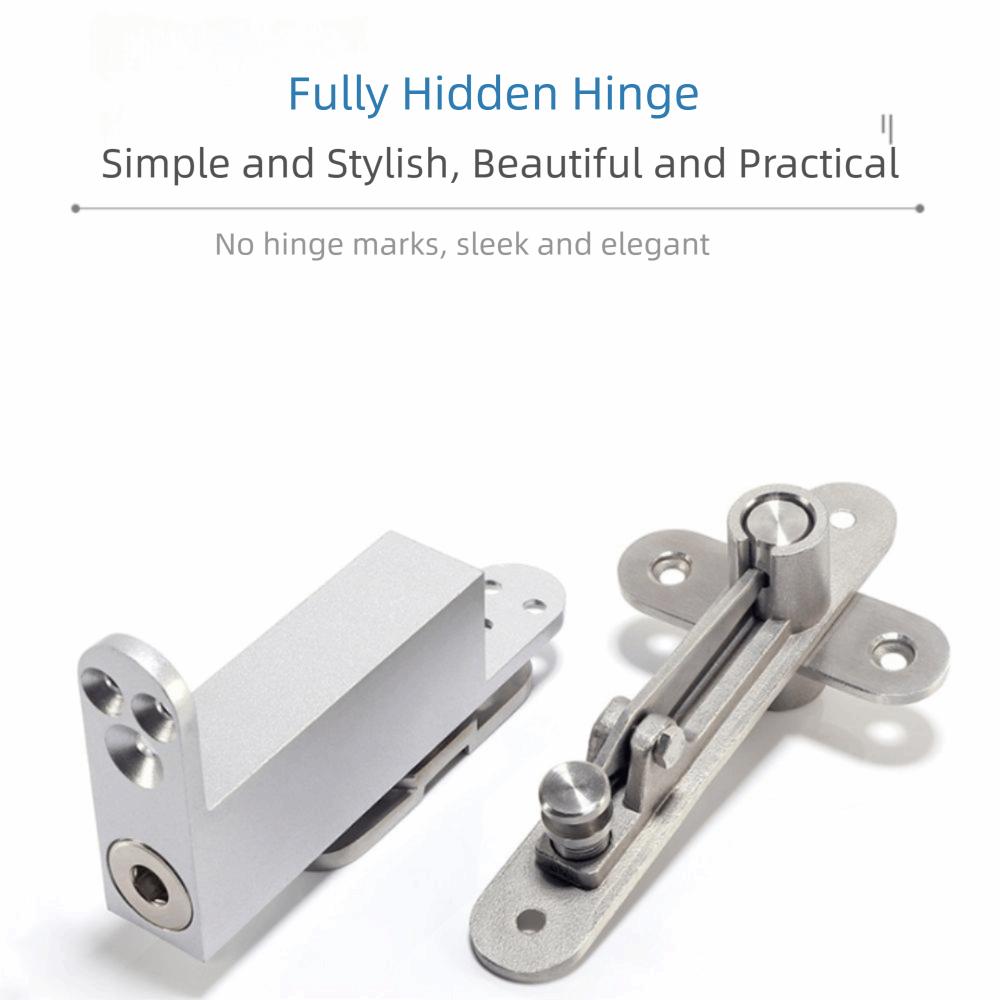 360 Grad drehbare Tür-Drehpunktbänder Hydraulische automatische unsichtbare Türbänder Türachse