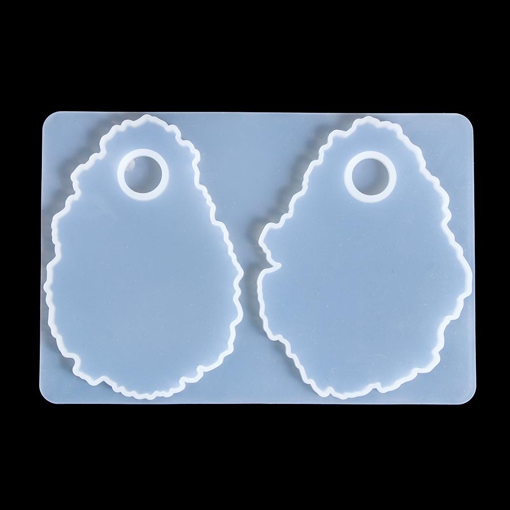 Panel Epoxy Crystal Jewelry Making Casting Mold Resin Molds Makeup Palette Tray Silicone Mould