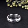 Customizable Silver Arthritis Band, Engraved Arthritis Ring, Unisex Ring for Achy Joints