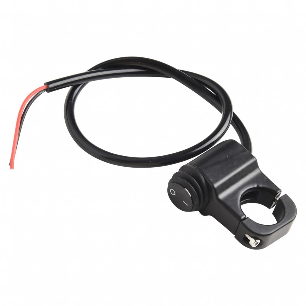 Headlight Switch Waterproof 12V Black CNC Aluminum-alloy