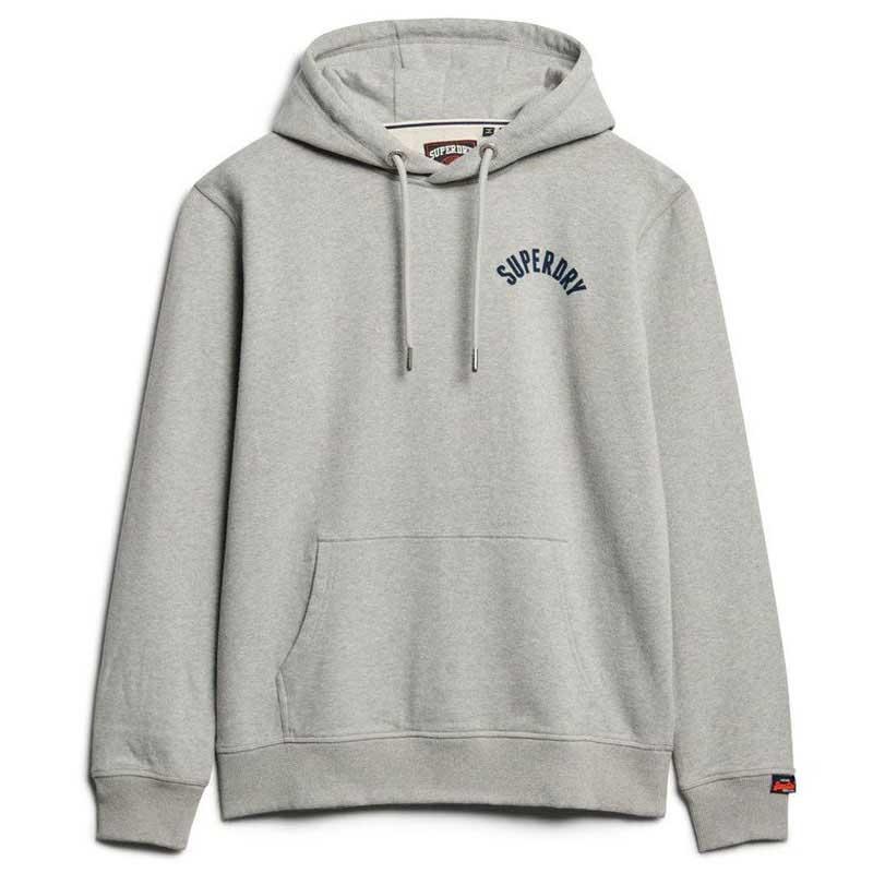 Joom Superdry Herren Weiß Athletic Ess Hoodie Baumwolle Grau Cm