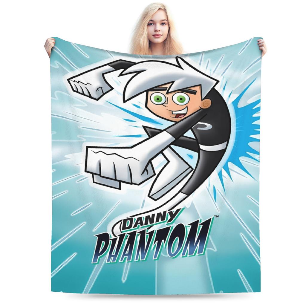 Cozy Dannys Phantoms Blanket Merch Sofa Decorative Blanket Throw Super Warm Flannel for Car