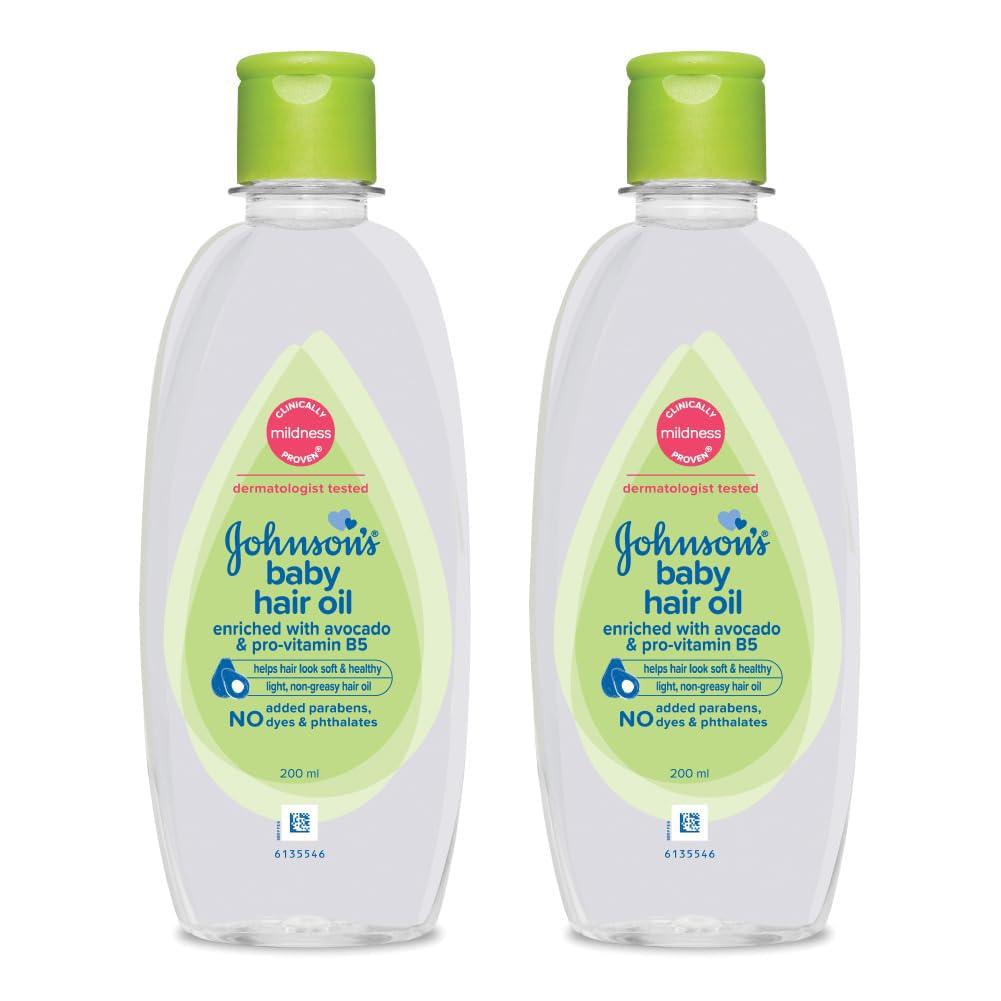 Масло для волос Johnson & Johnson Baby 200 мл (Упаковка из 2 шт.)