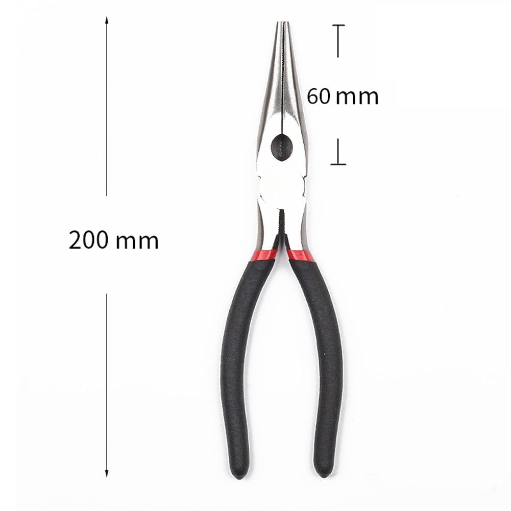For Electrician Installation Carbon Steel Pliers DIY Hand Tool Jewelry Making Durability High-quality Tool Steel
