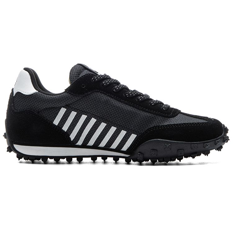 Kappa Classic Versatile Non-Slip Durable Synthetic Leather Low-Top Casual Running Shoes Unisex sneakers Black K0DU5MG16CJ-990
