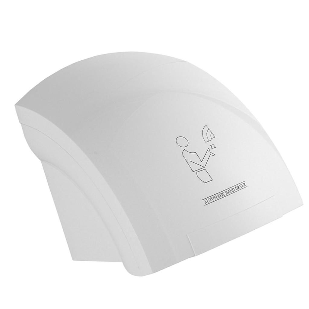 Automatic Electric Hand Dryer Wall Mounted Low Noise Blower for Toilets Cold Wind