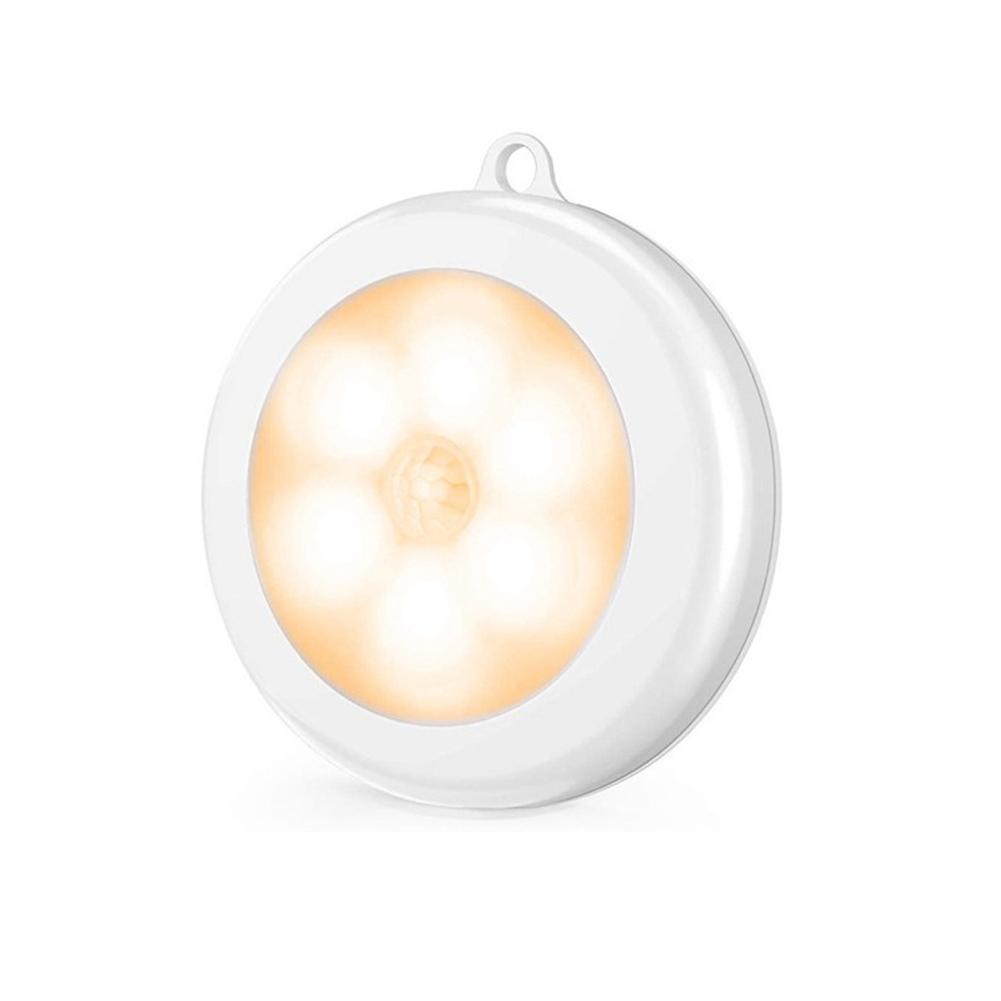 Night Light Intelligent Human Body Induction Bedside Small Night Lamp Emergency Automatic Cabinet Home LED Wardrobe Light