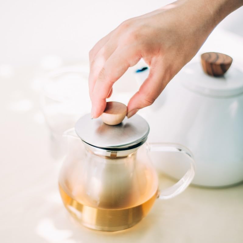 Hario [Tea Pitcher 450] Casual Tea Pitcher with Gift Wrapping, Model Number: TPC-45HSV