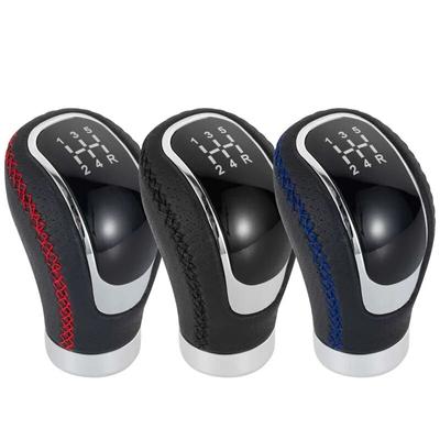 Universele 5/6 Versnellingen Versnellingspookknop Schakelpook Handgreep Gemodificeerde Pook Lederen Auto Accessoires Voor Alle Handgeschakelde Automodellen